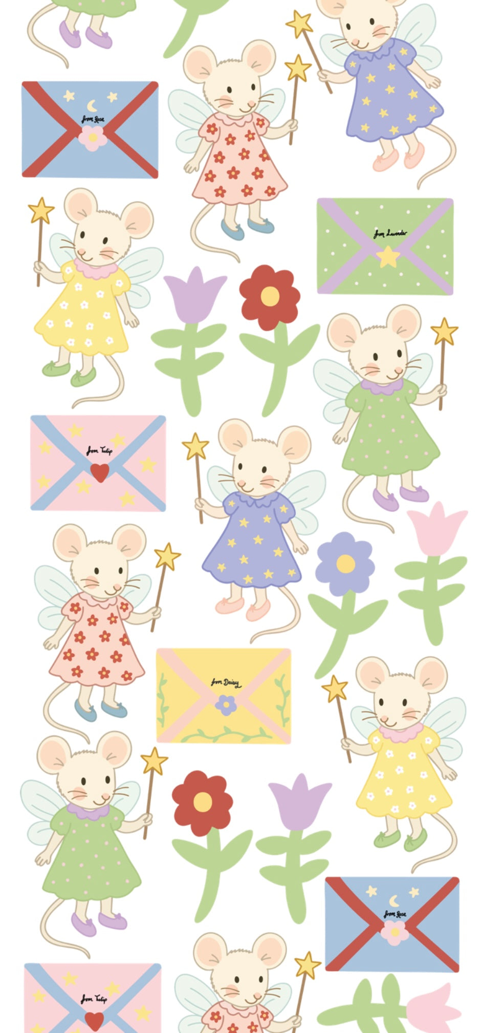 Mouse fairy decals