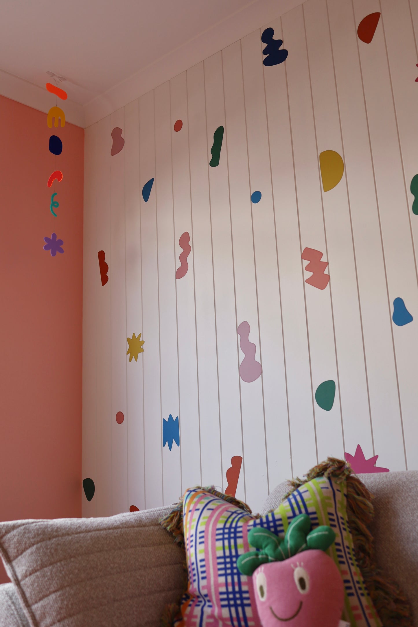 Abstract shape decals