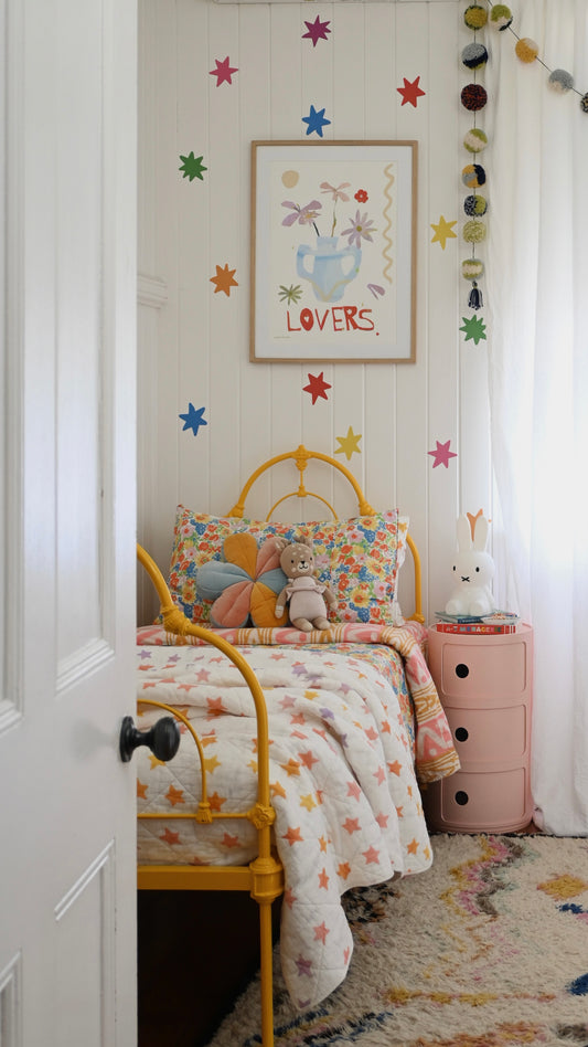 Rainbow star Decals