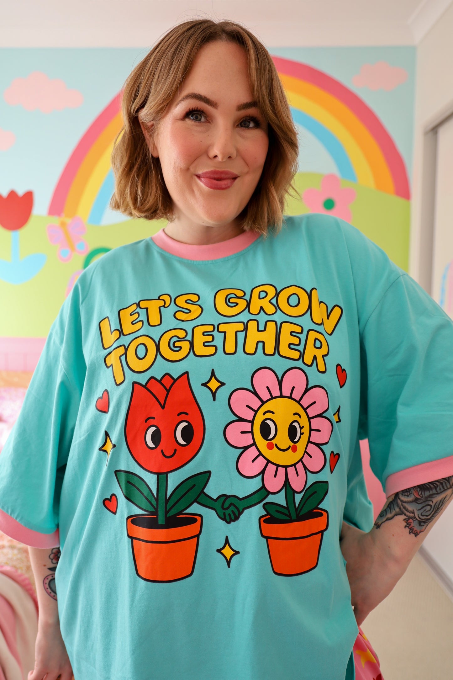 Lets Grow Together Tee