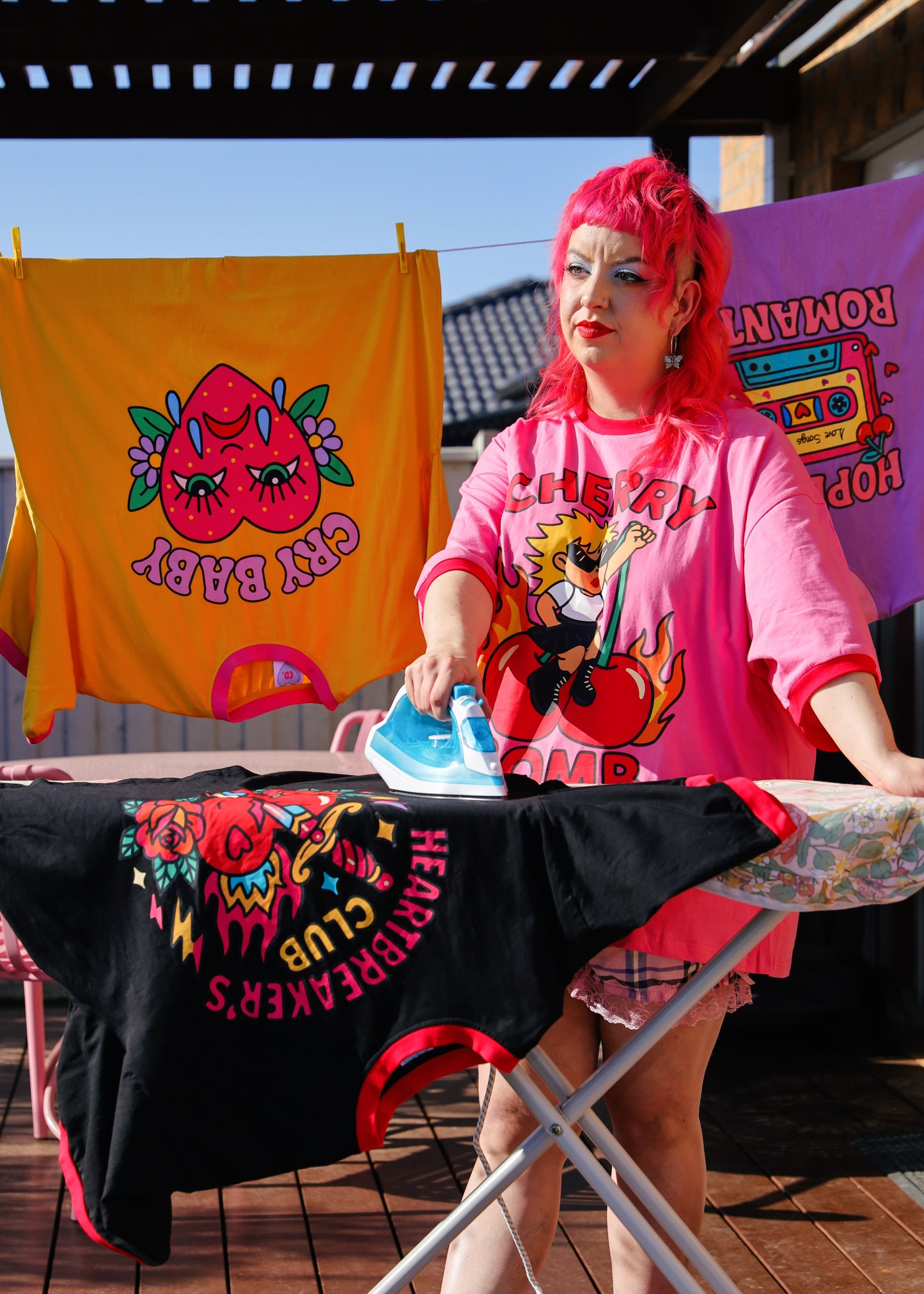 CHERRY BOMB TEE( Limited edition)