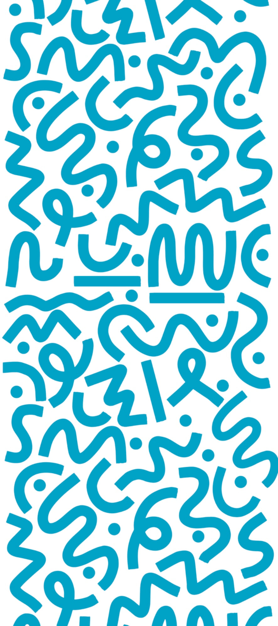 squiggle decals (pink or blue)