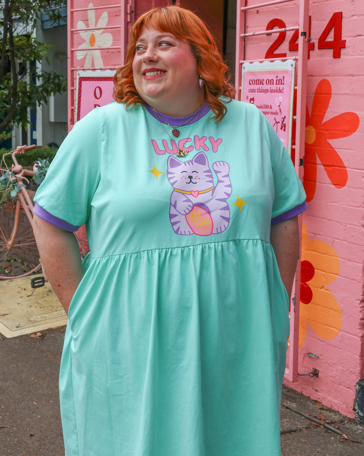 Lucky t-Shirt Dress