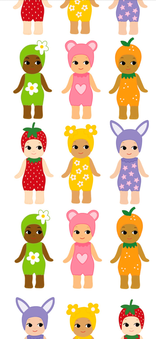 Baby doll decals