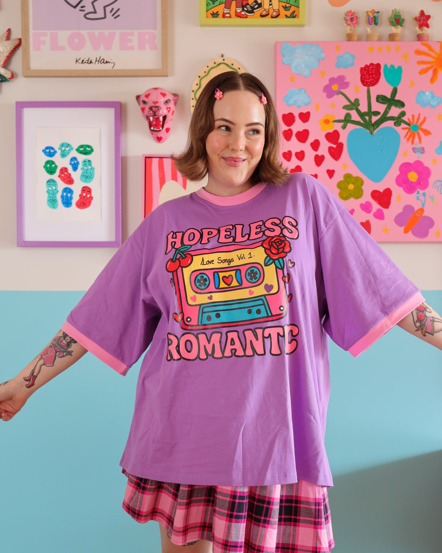 Hopeless romantic limited edition tee(restocking December)