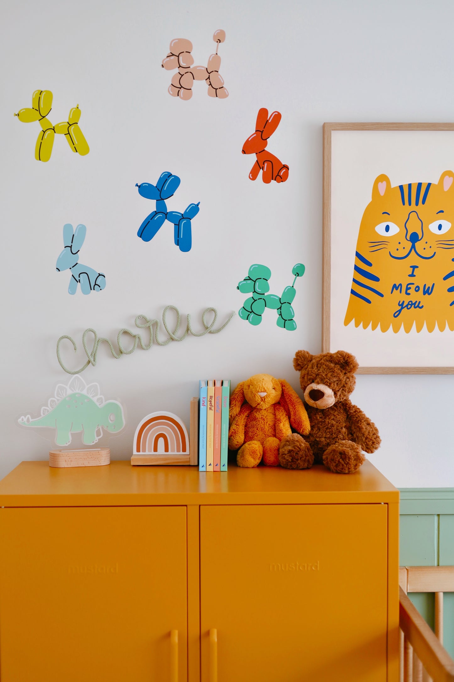 Balloon animal decals