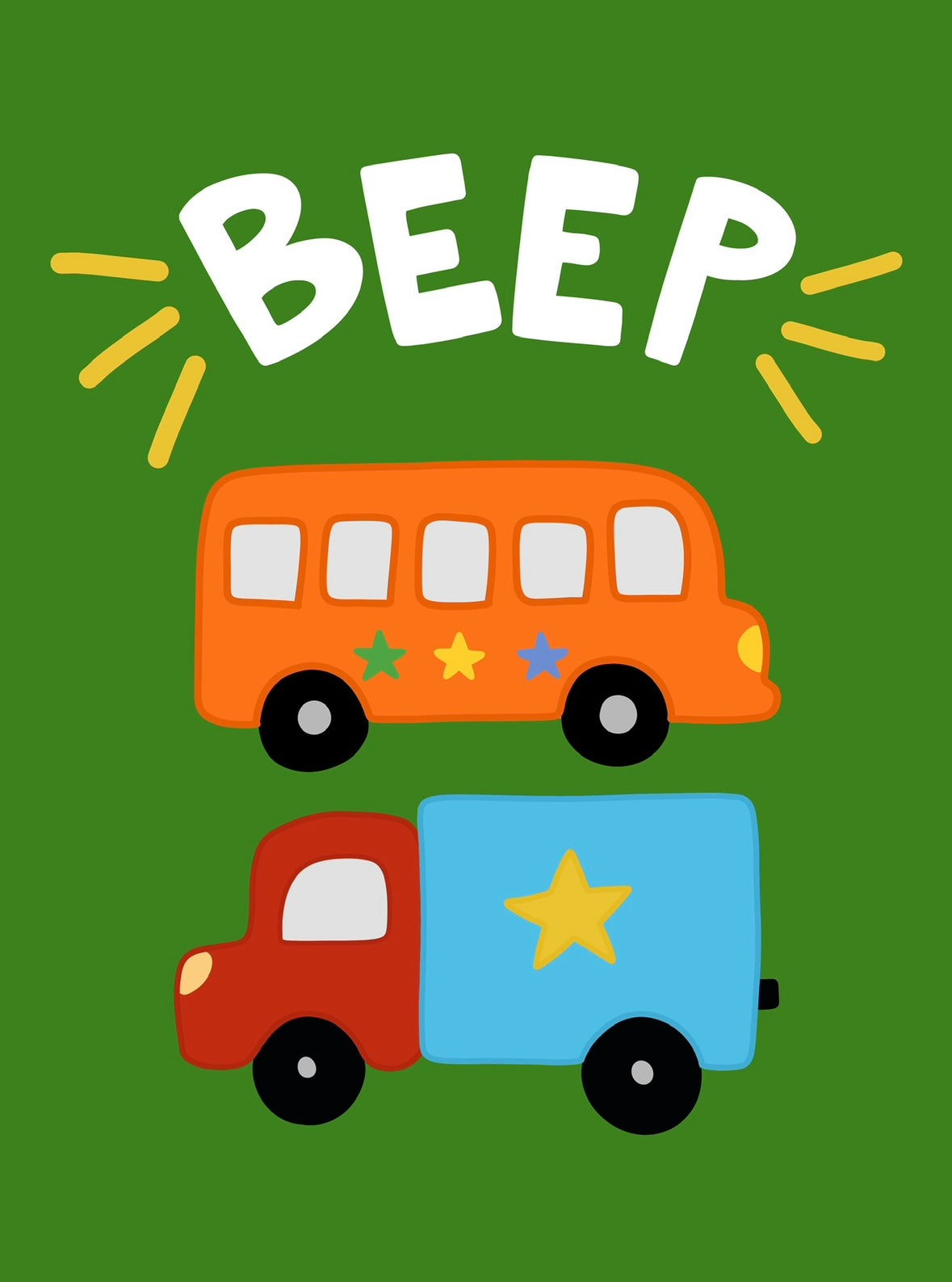Beep beep poster – Cass Danson
