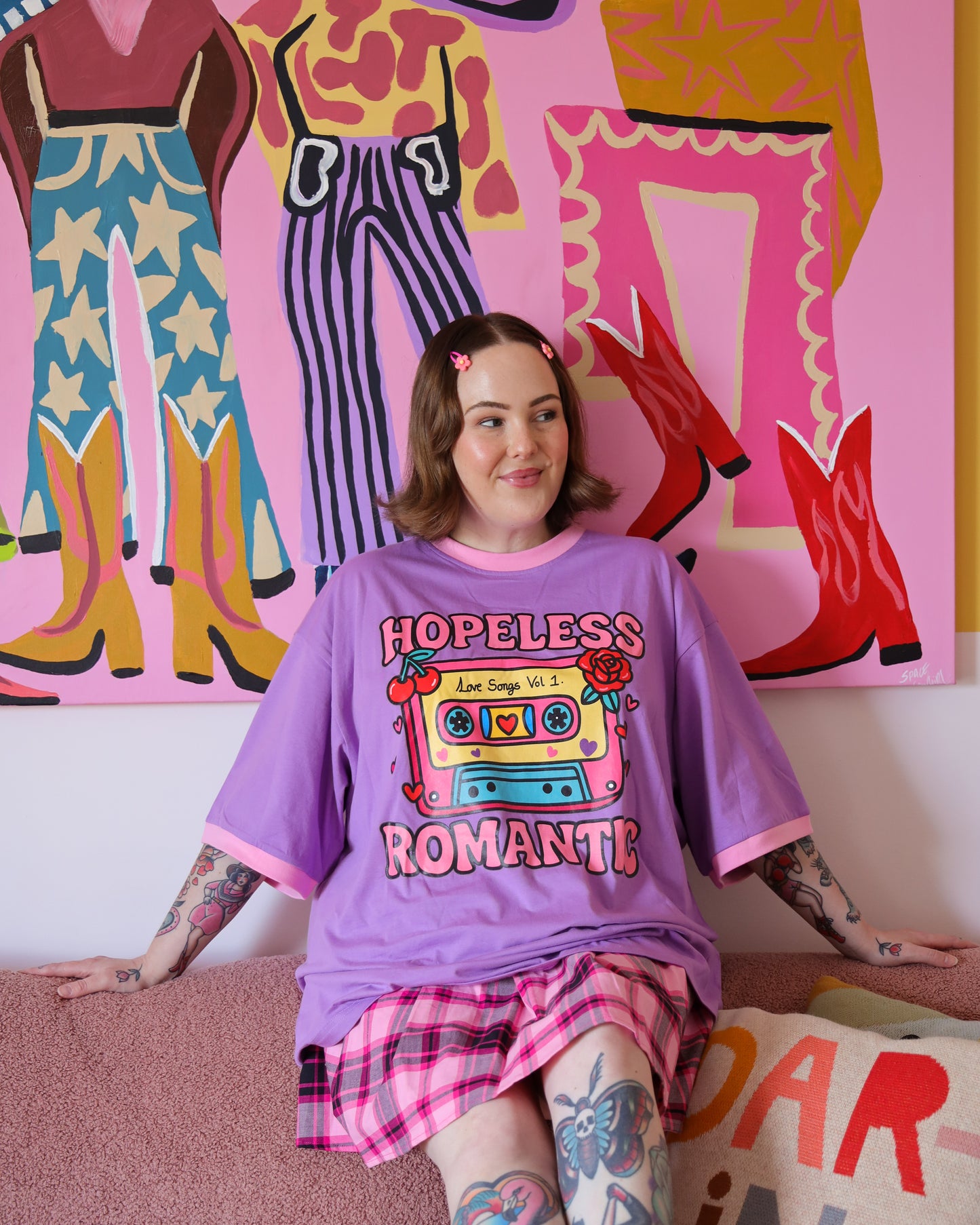 Hopeless romantic limited edition tee(restocking December)