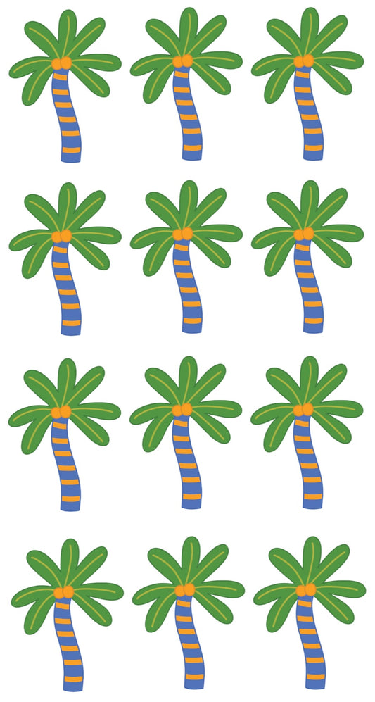 Palm tree decals