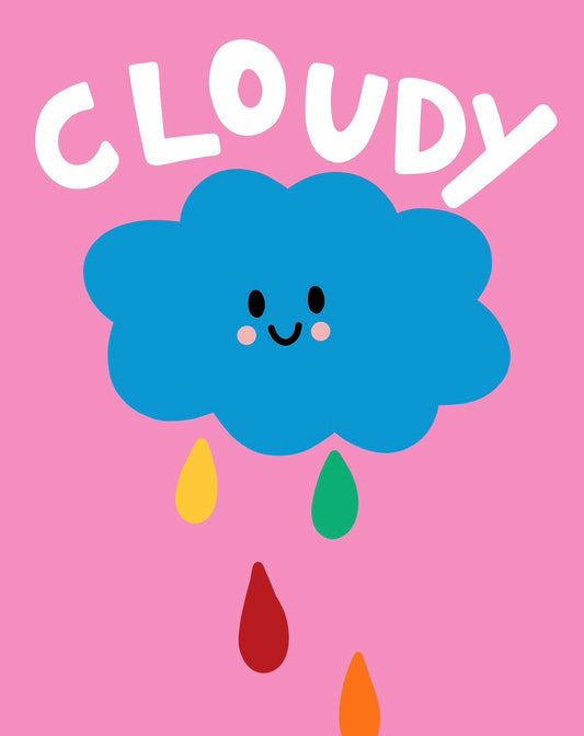 Cloudy poster