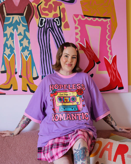 Hopeless romantic limited edition tee(restocking December)