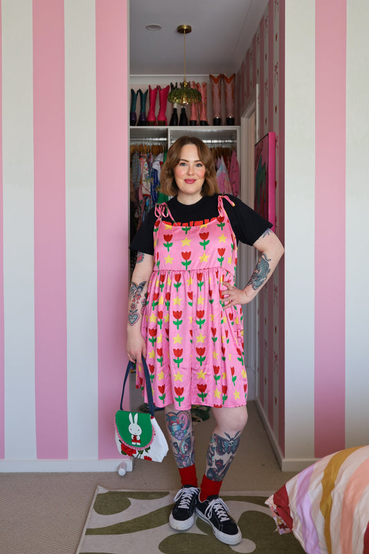 Tulip slip dress
