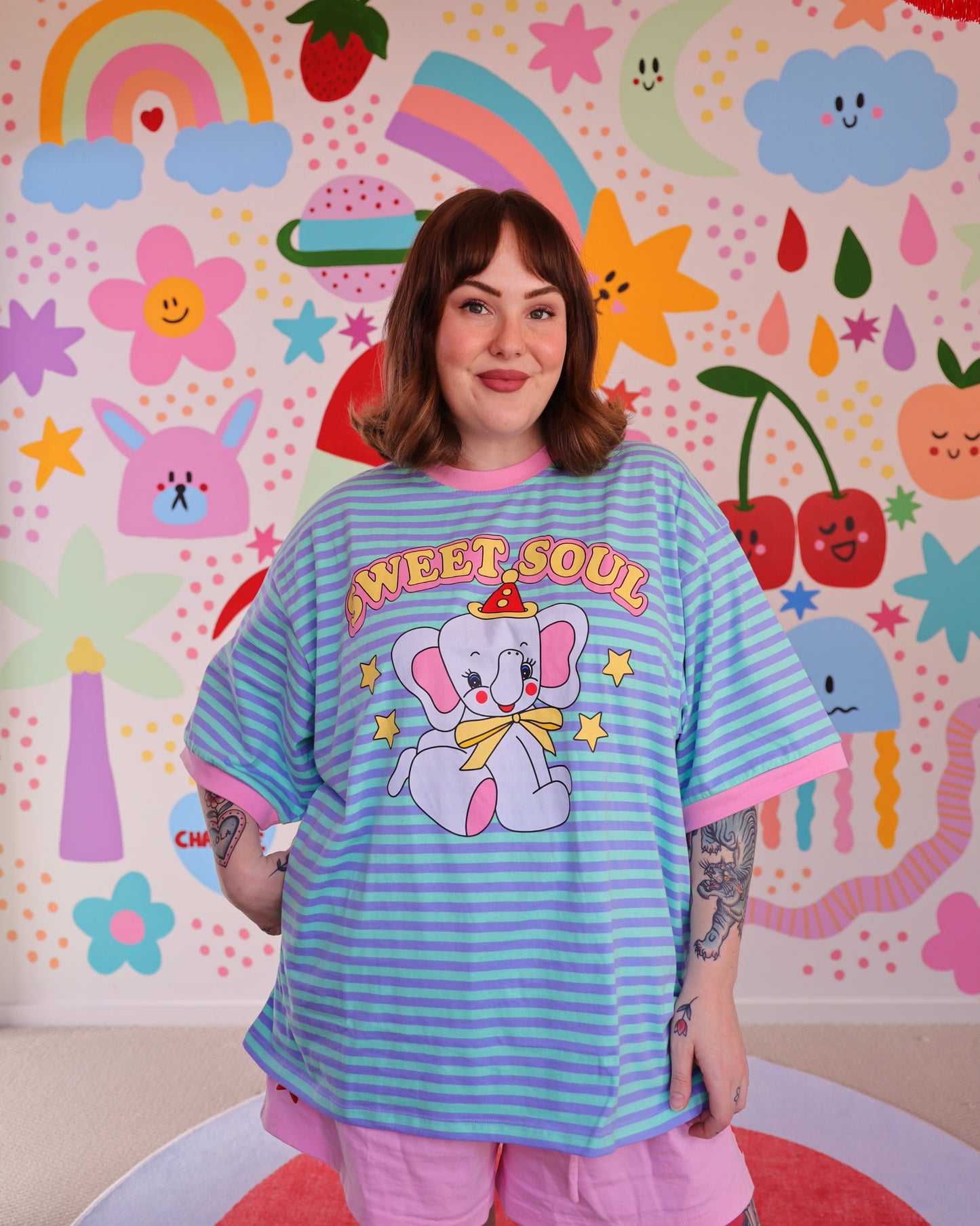 Sweet SoulStripe Tee( Limited edition)