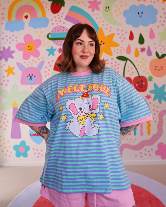 Sweet SoulStripe Tee( Limited edition)