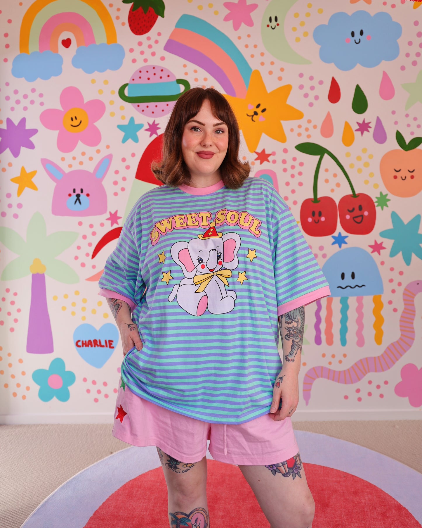 Sweet SoulStripe Tee( Limited edition)