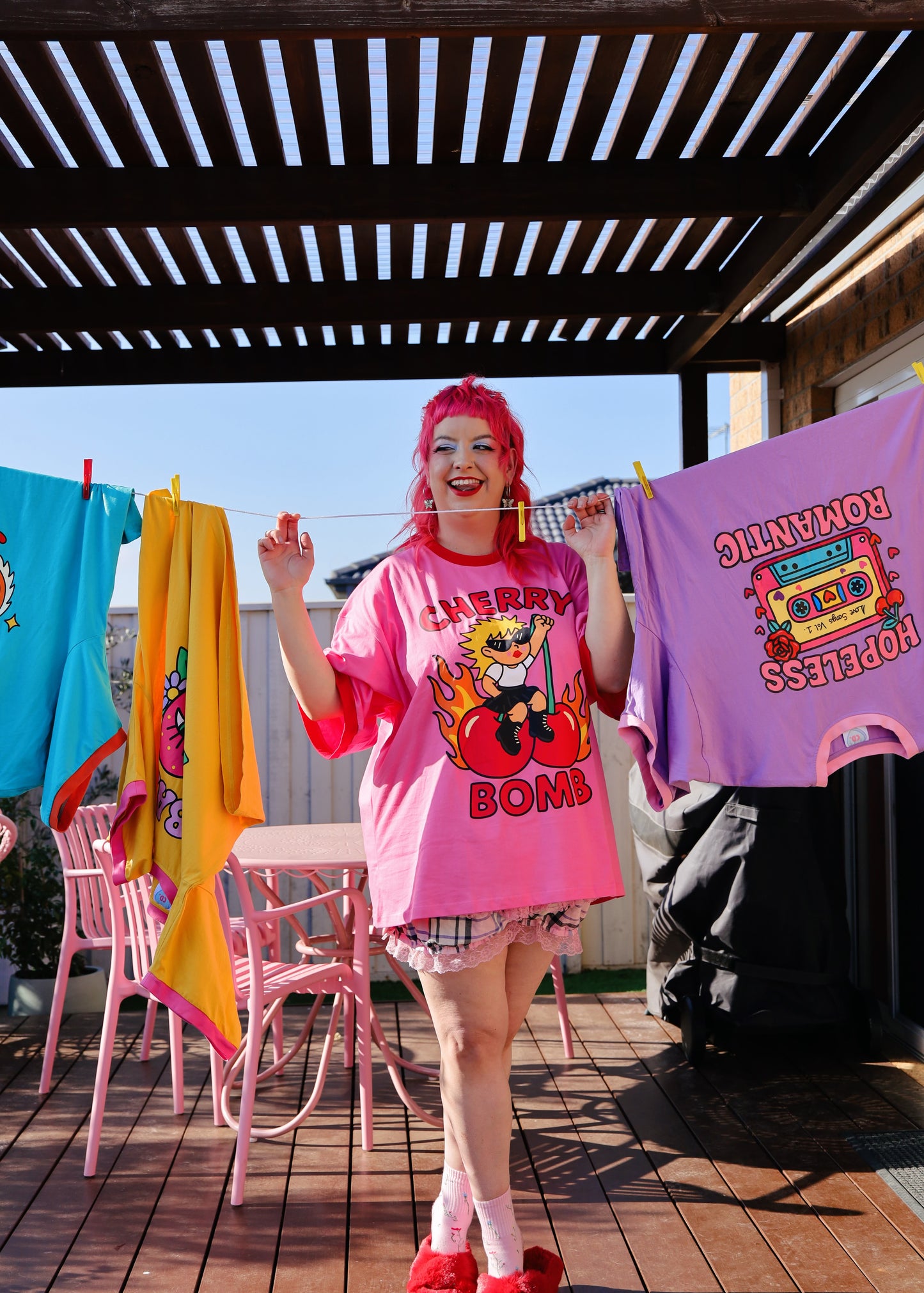 CHERRY BOMB TEE( Limited edition)