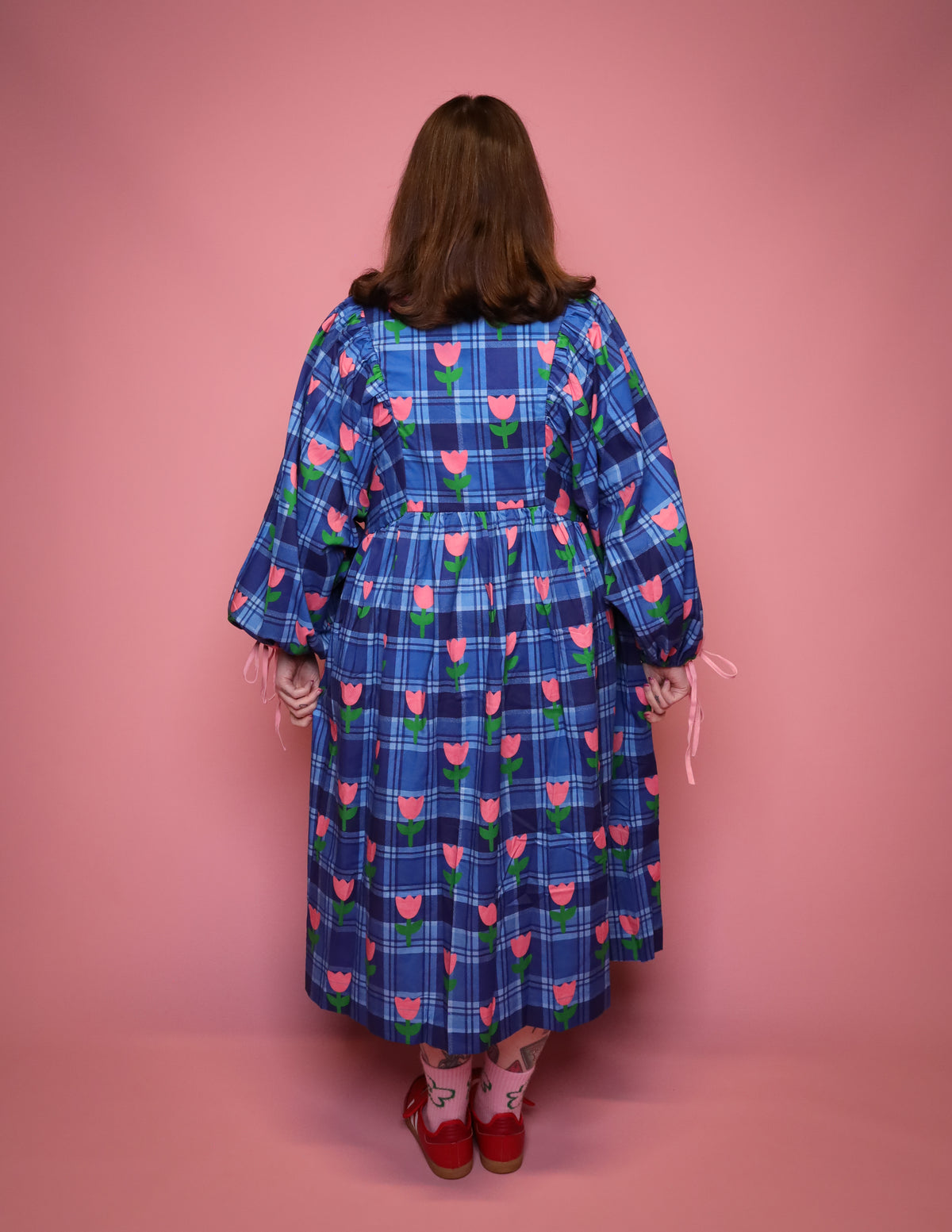 Tartan Tulip Dress