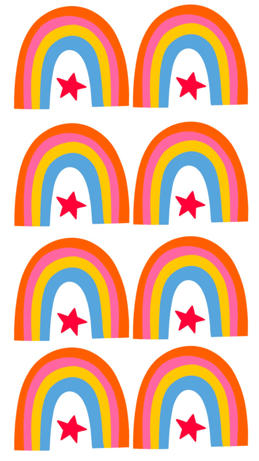 Rainbow Decals