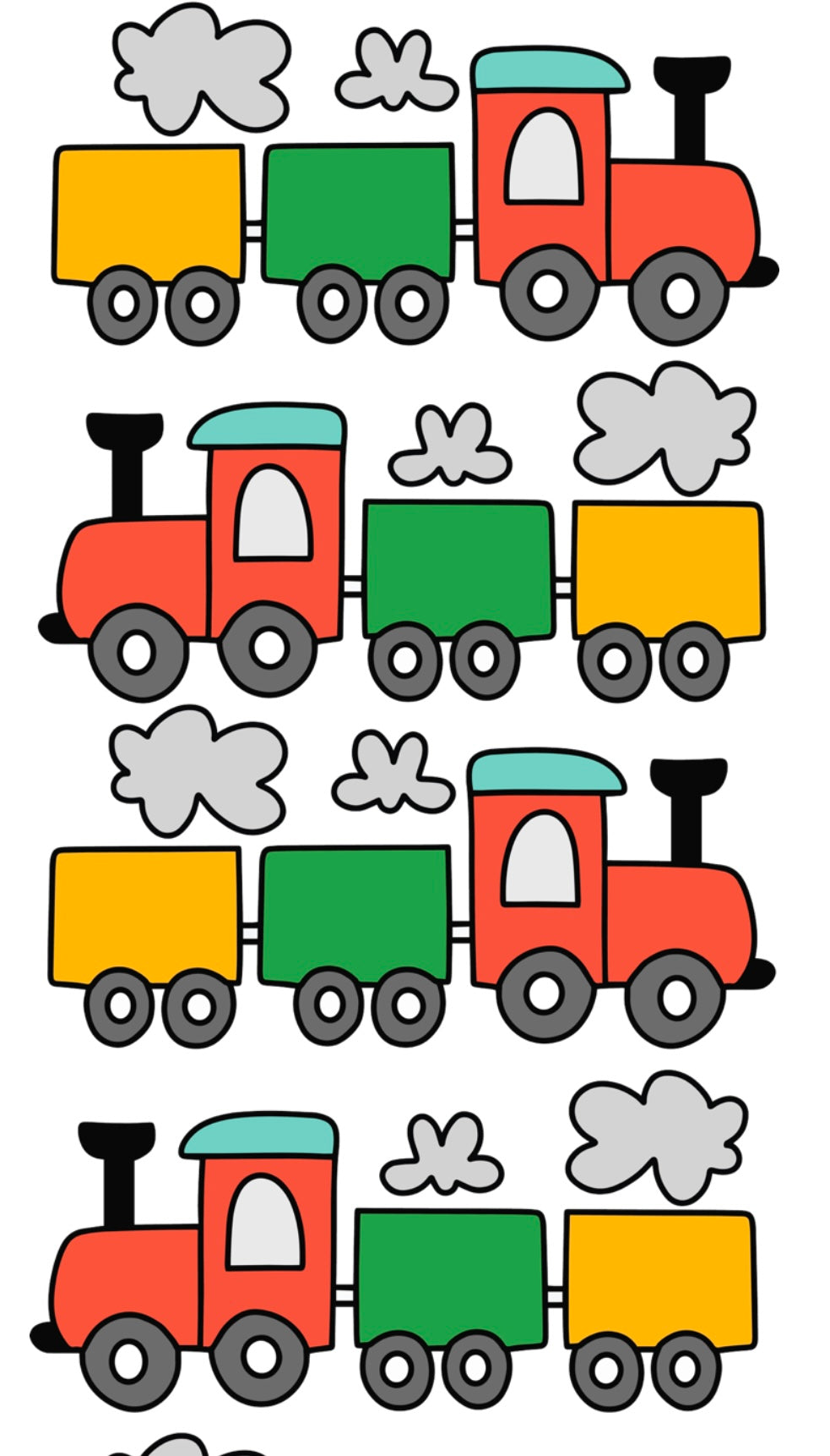 Trains Decals