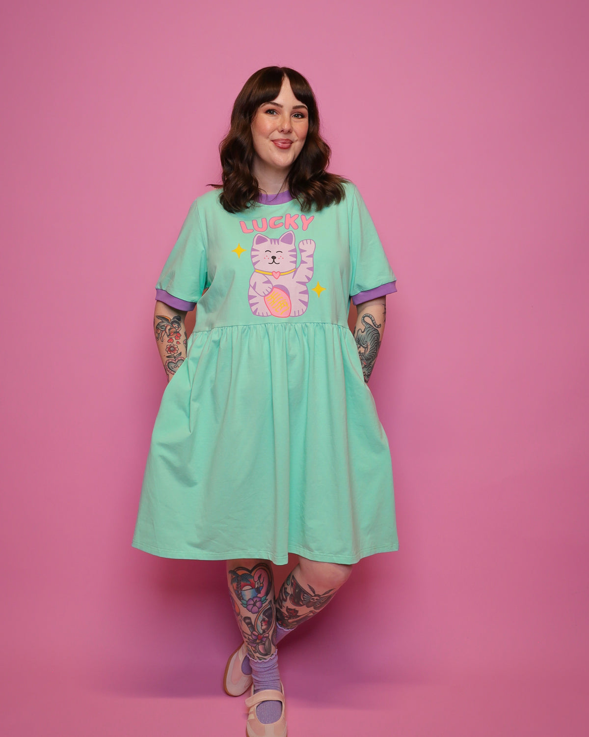Lucky t-Shirt Dress