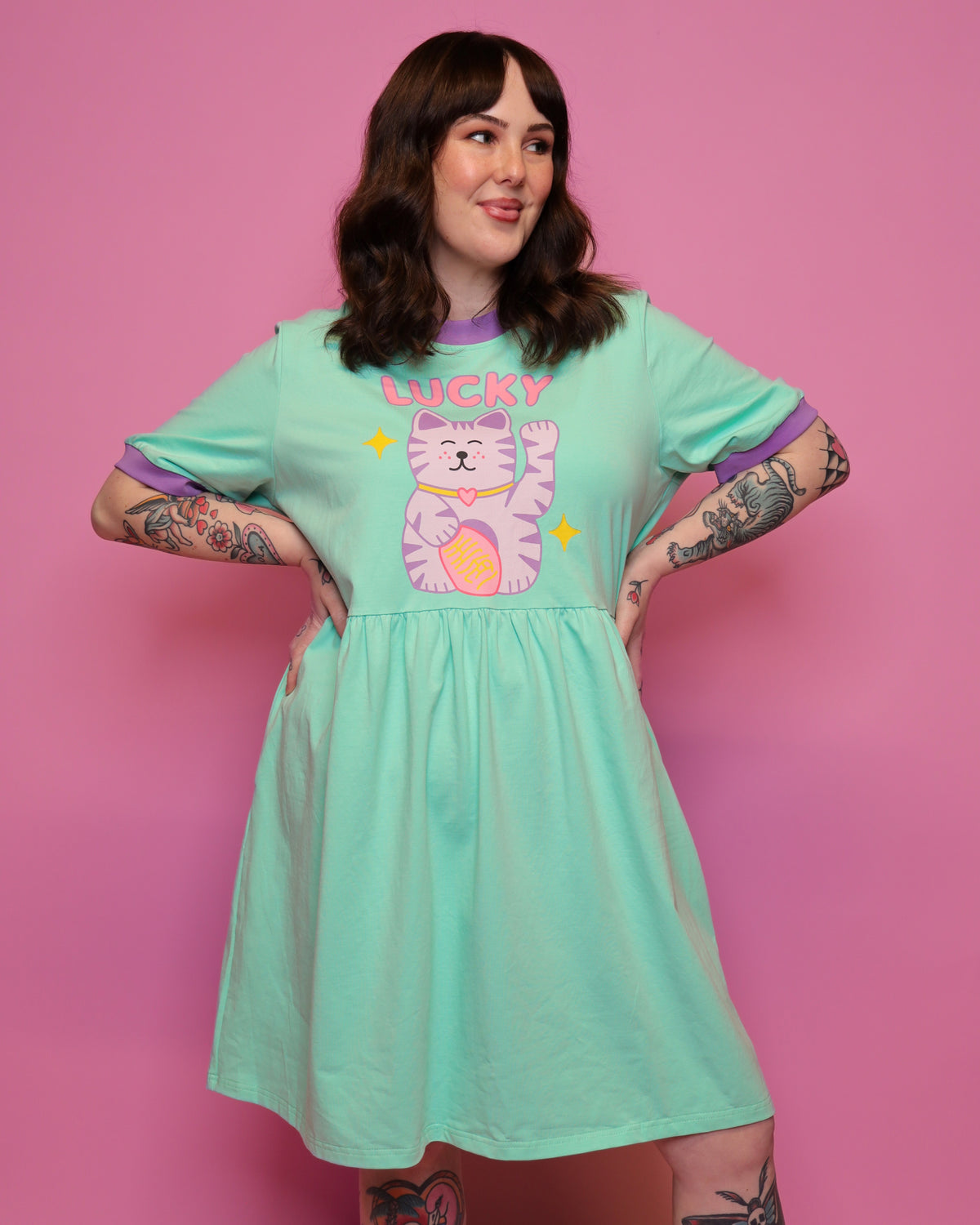 Lucky t-Shirt Dress