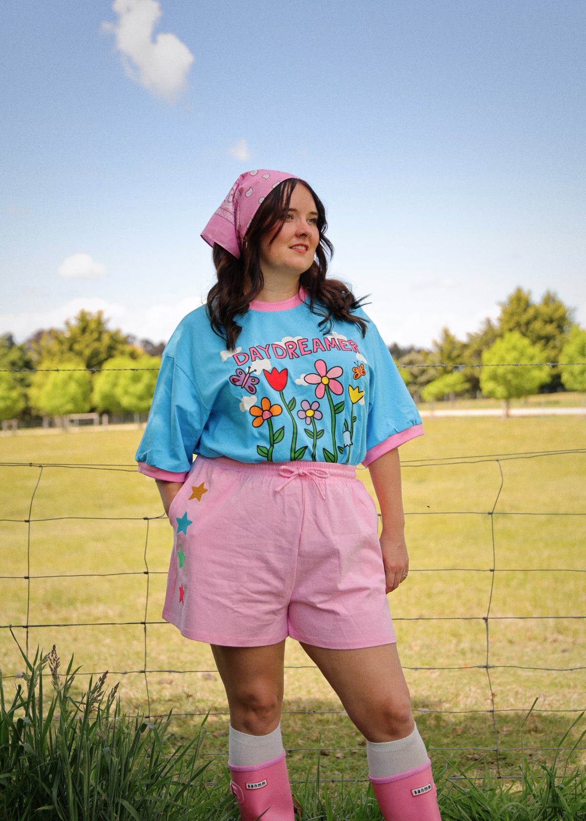 Rainbow Star Shorts