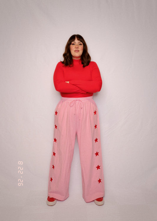 PINKY STAR PANTS( Limited edition)